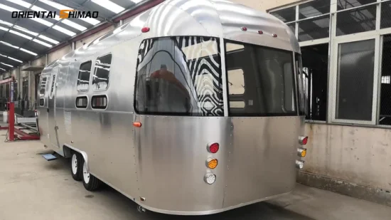 Oriental Shimao Aluminium Airstream 2022 Camión de comida móvil de la mejor calidad Caravana personalizada con logotipo de diseño gratuito